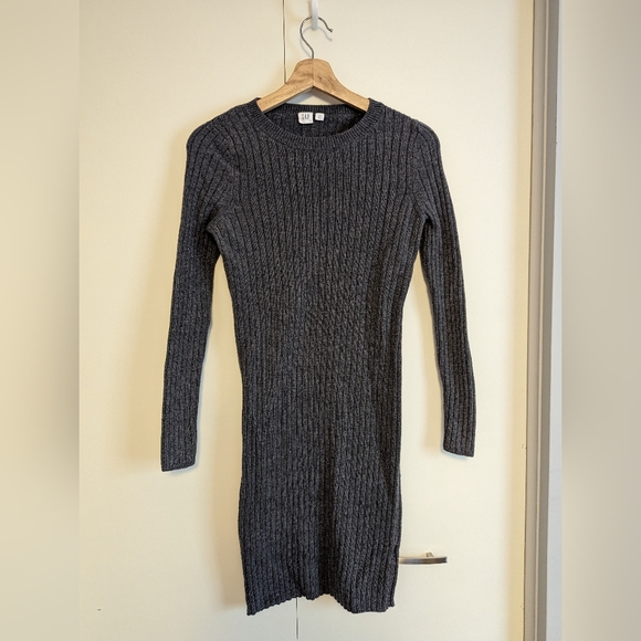 Gap Ribbed Sweater Mini Dress - Picture 1 of 4
